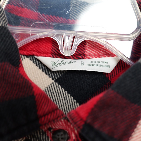 Womens woolrich cotton flannel shirt size small - Picture 6 of 6